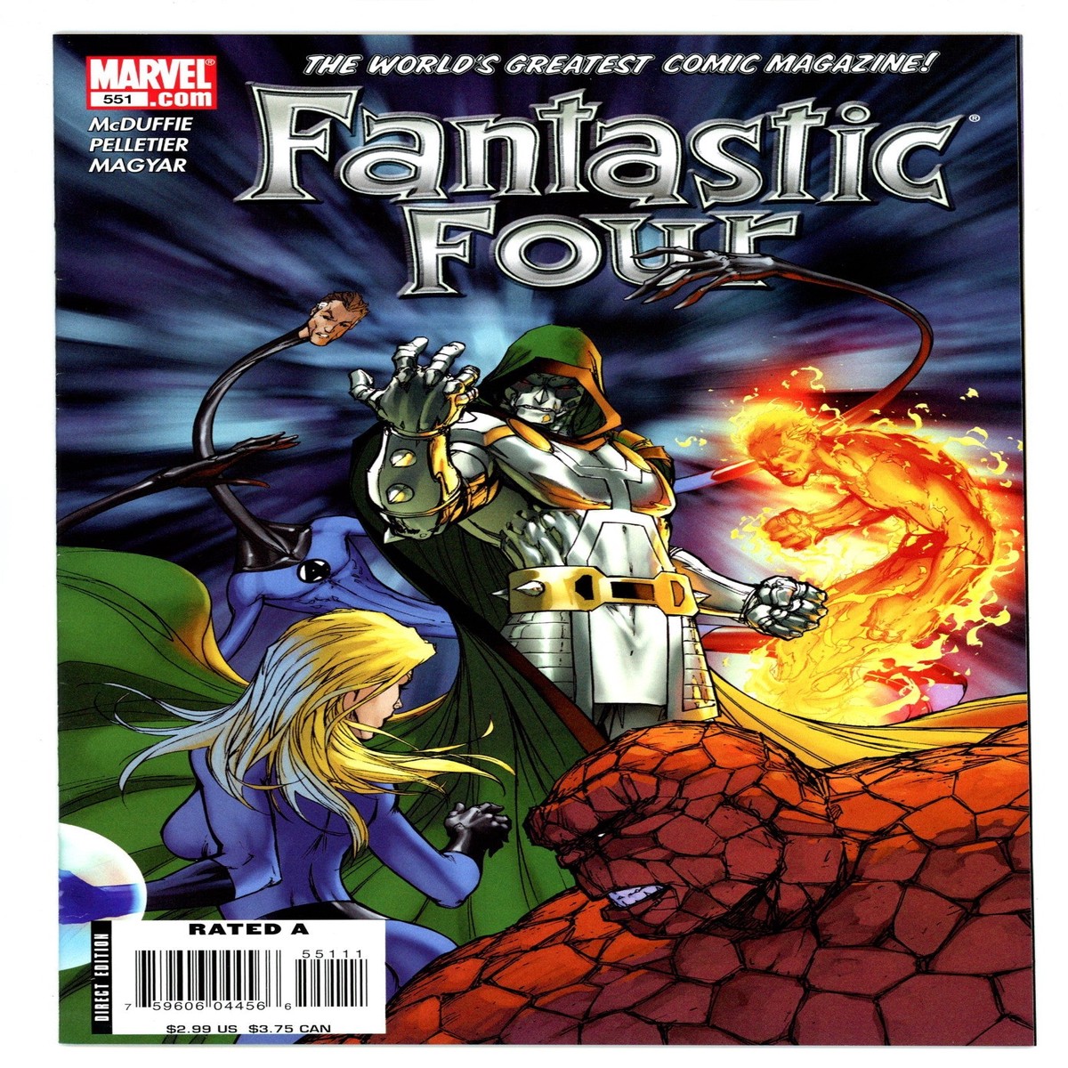 Fantastic Four 551 High Grade (2008)