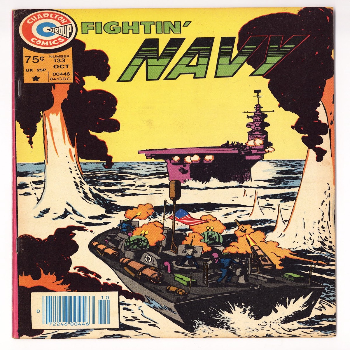 Fightin' Navy Vol 14 133 Mid Grade (1984)