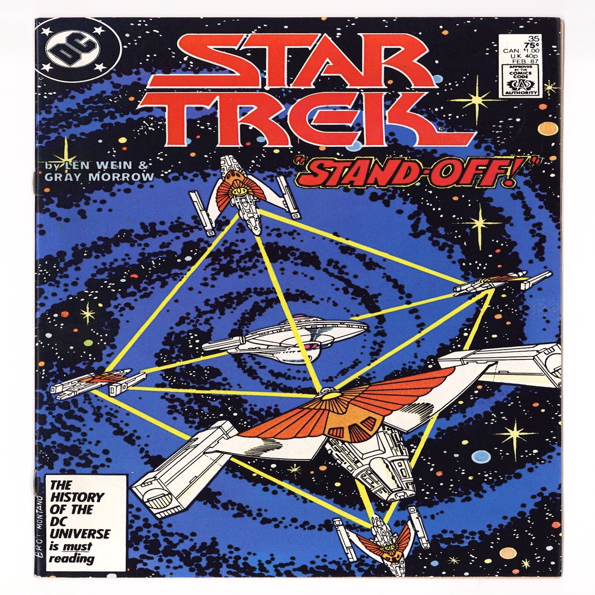 Star Trek Vol 1 35 Mid Grade (1987)