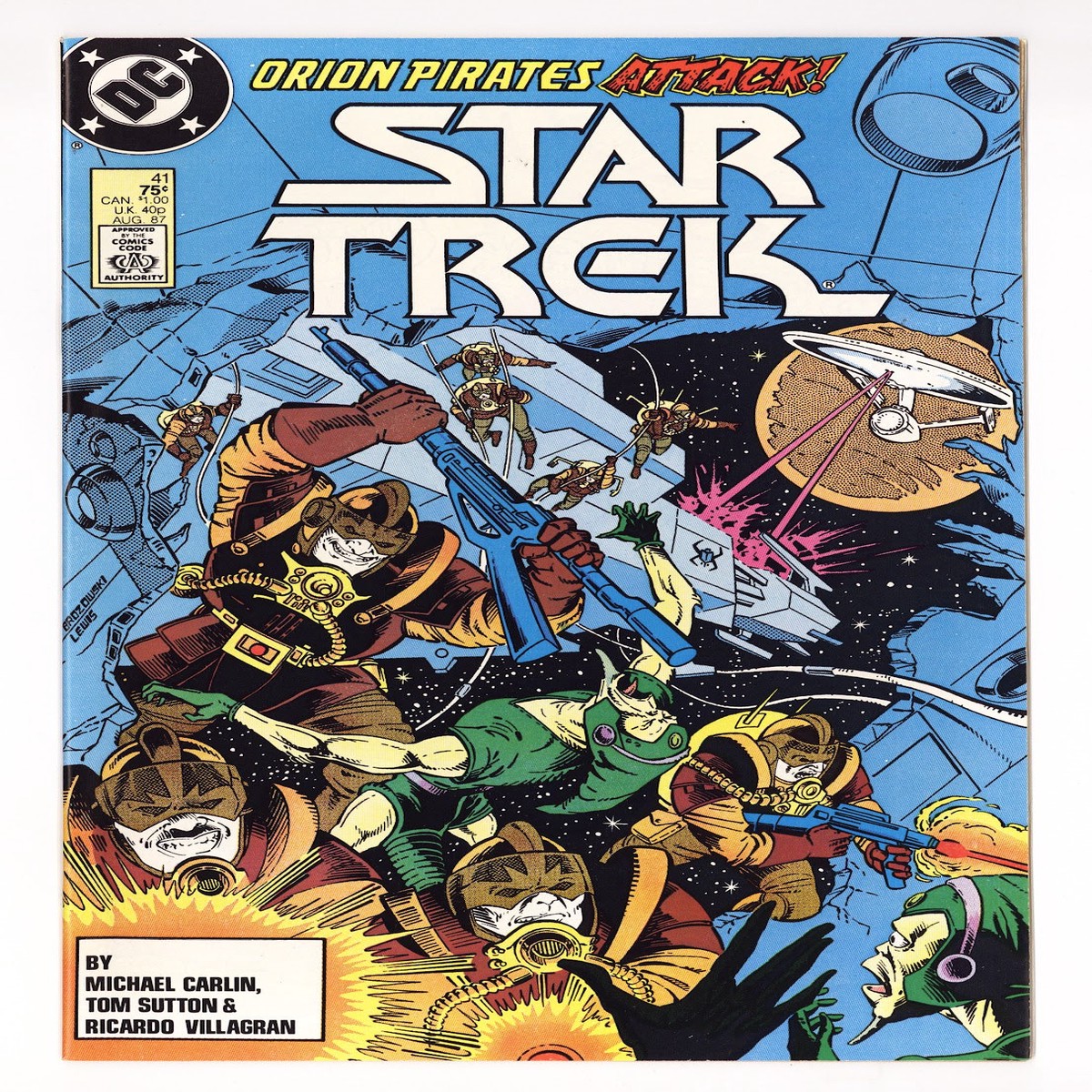 Star Trek Vol 1 41 Mid Grade (1987)