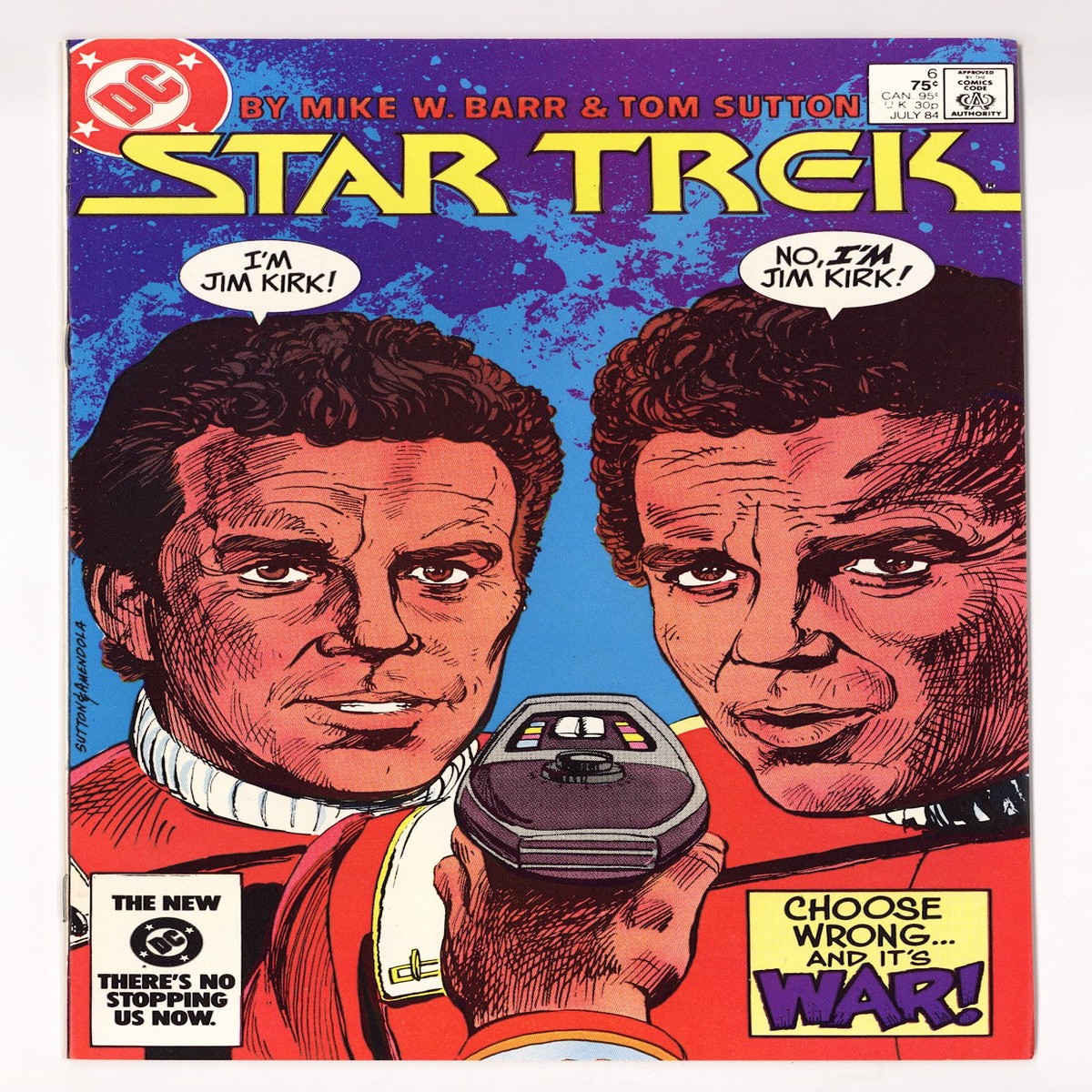 Star Trek Vol 1 6 Mid Grade (1984)