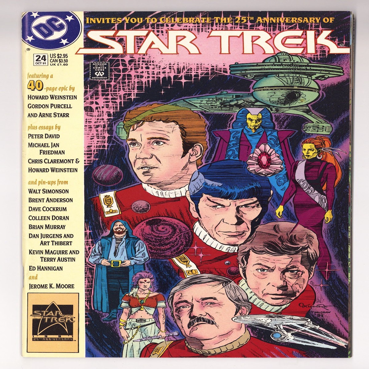 Star Trek Vol 2 24 Mid Grade (1991)
