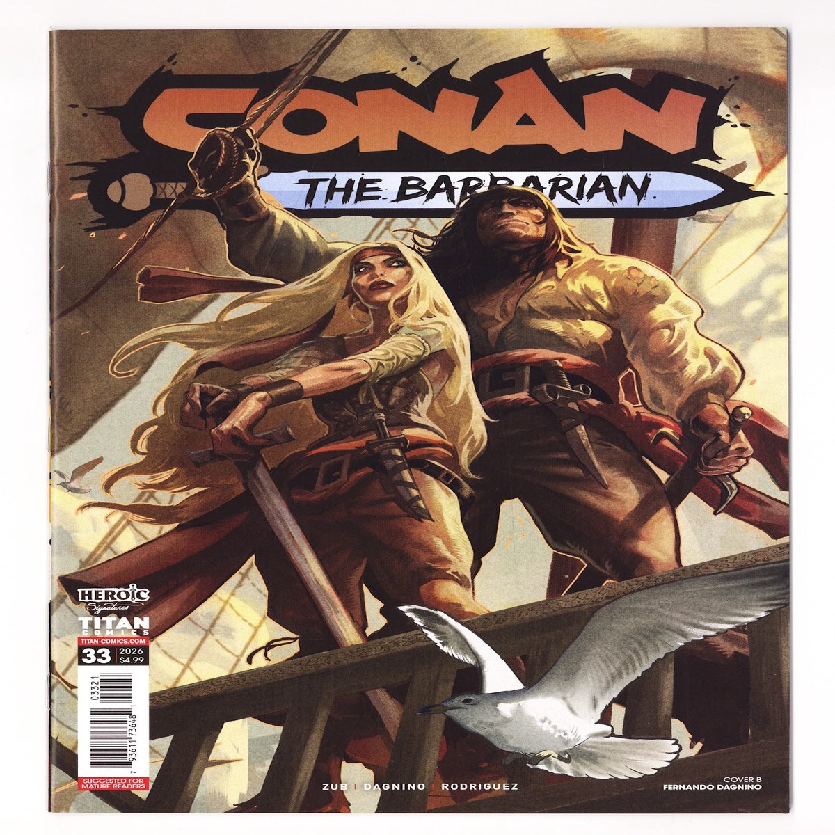 Conan the Barbarian 33 Dagnino Variant (2026)