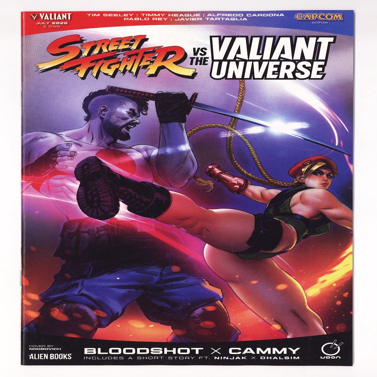 New Arrival Street Fighter Vs. The Valiant Universe Special 1 (2026)