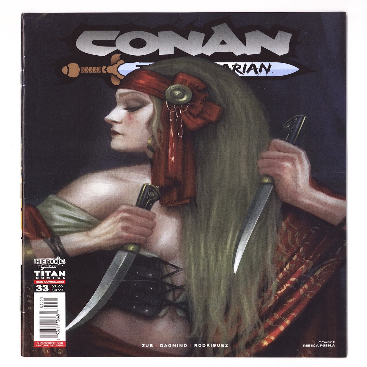 Conan the Barbarian 33 Puebla Variant (2026)