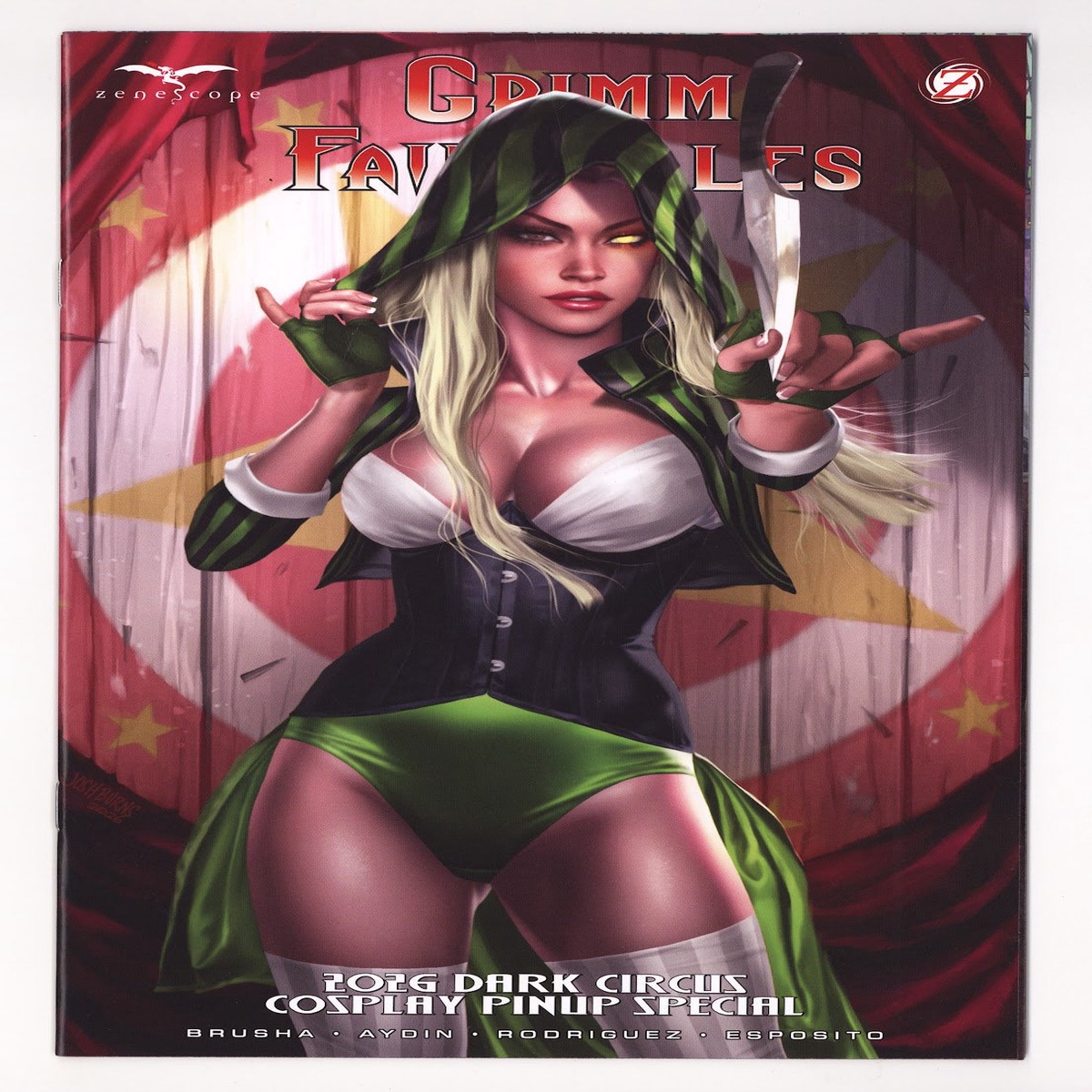 Grimm Fairy Tales Presents Dark Circus Cosplay Burns Variant (2026)