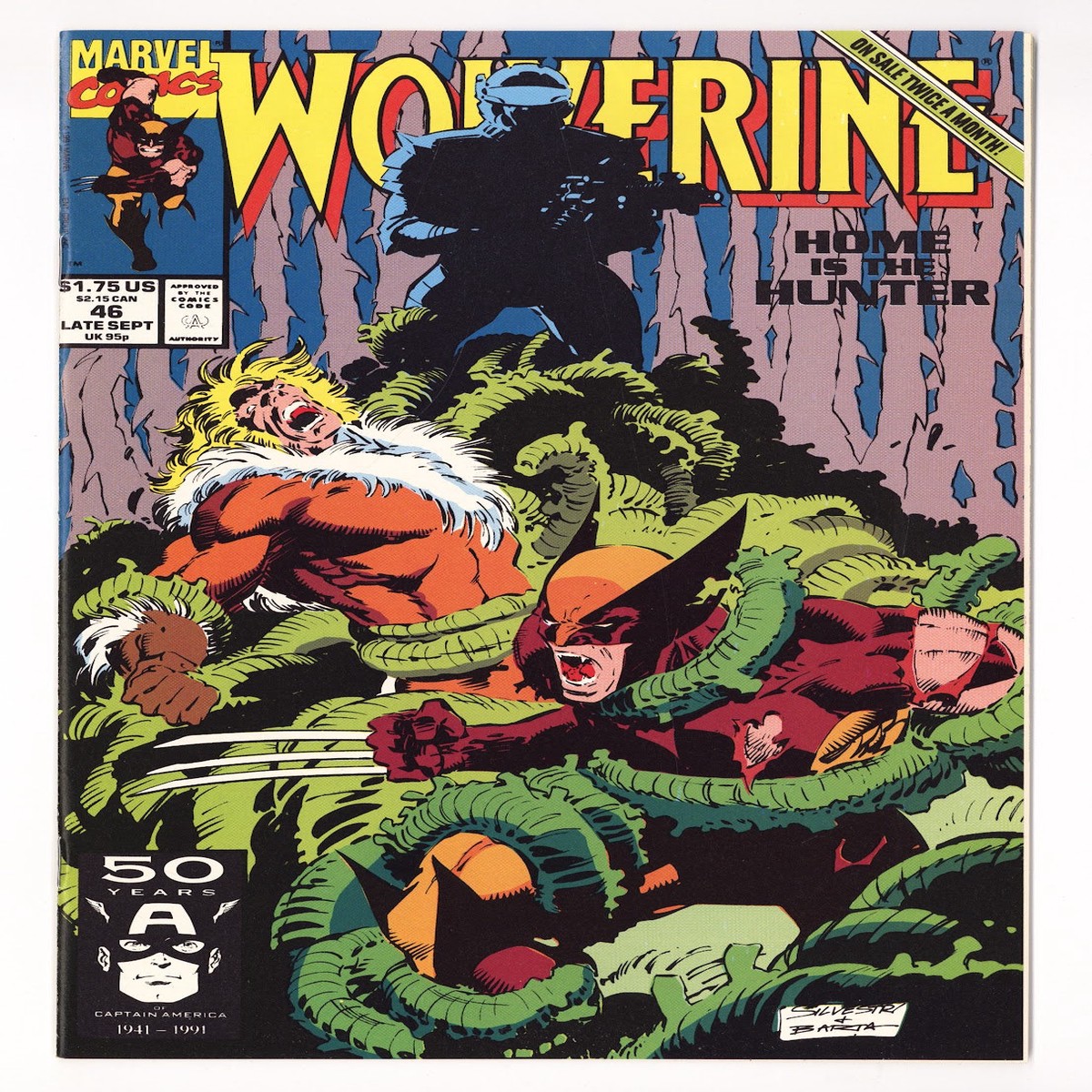 Wolverine Vol 2 46 High Grade (1991)