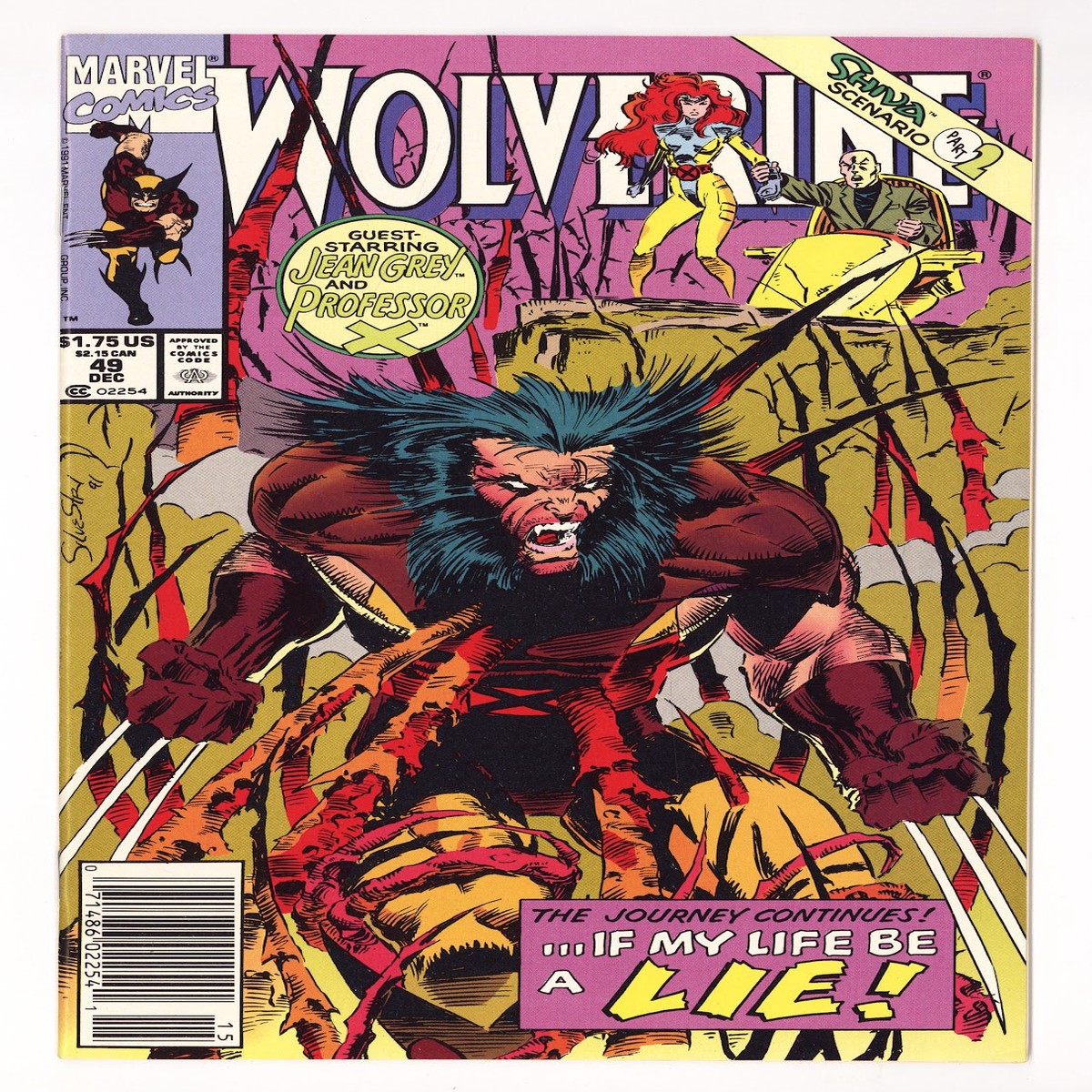 Wolverine Vol 2 49 High Grade (1991) Newsstand