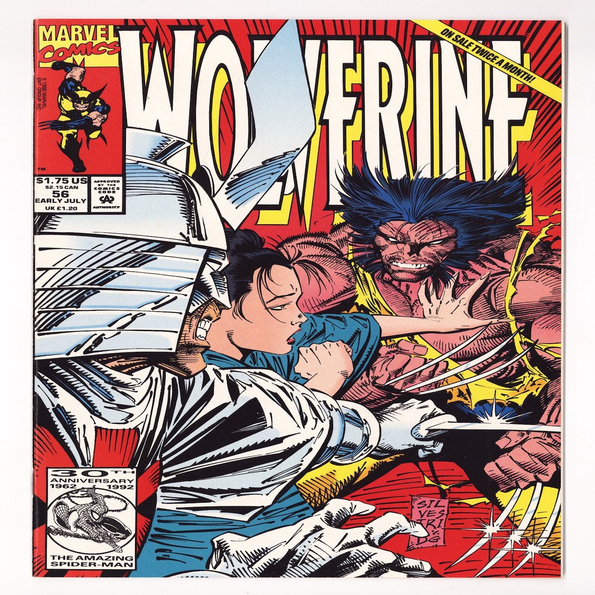 Wolverine Vol 2 56 High Grade (1992)