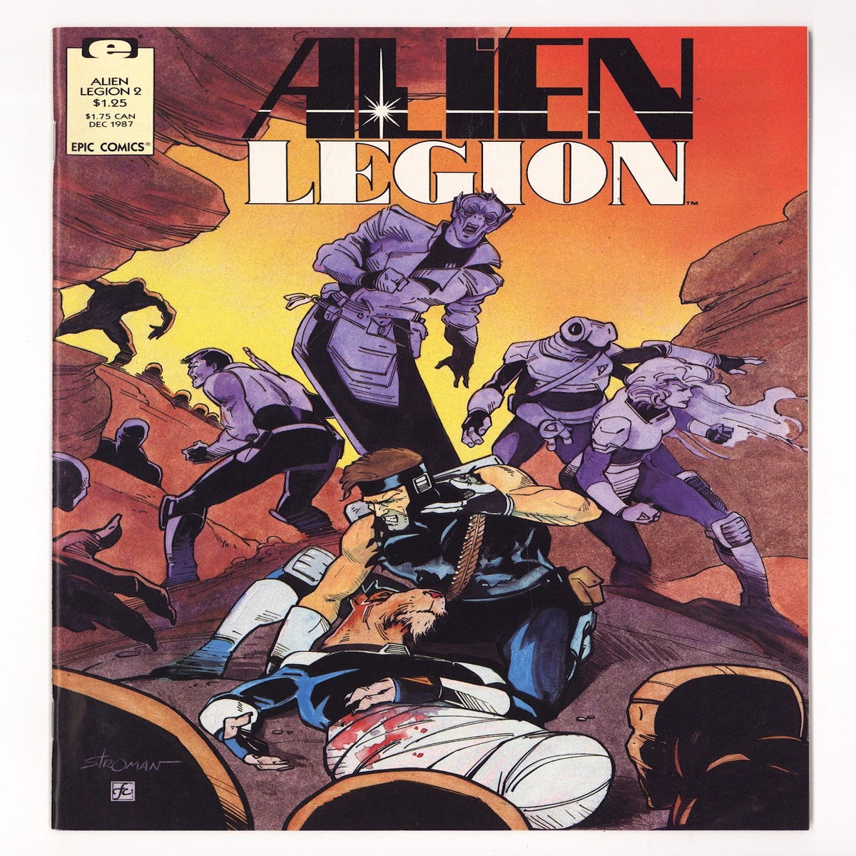 Alien Legion Vol 2 2 High Grade (1987)