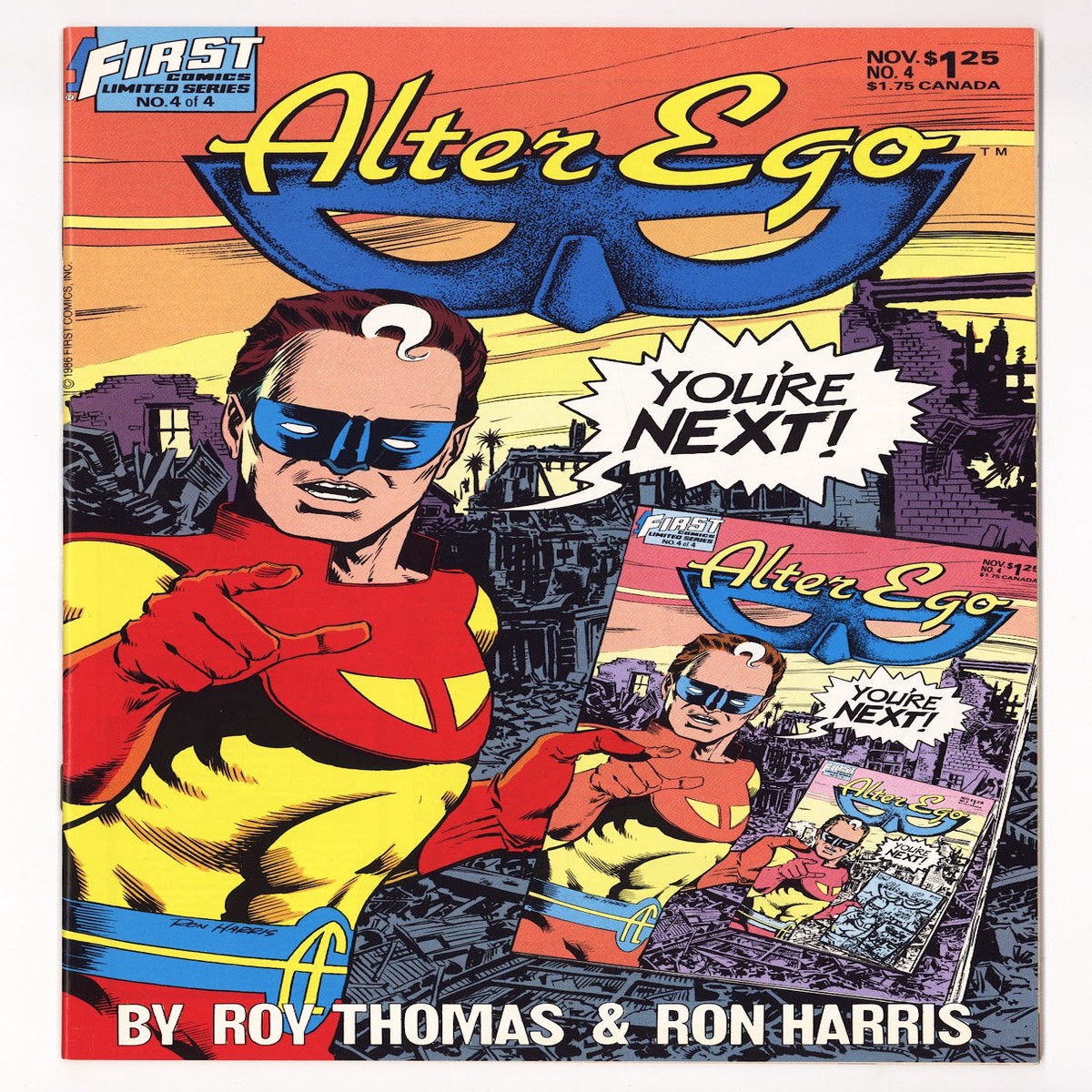 Alter Ego Vol 1 4 High Grade (1986)