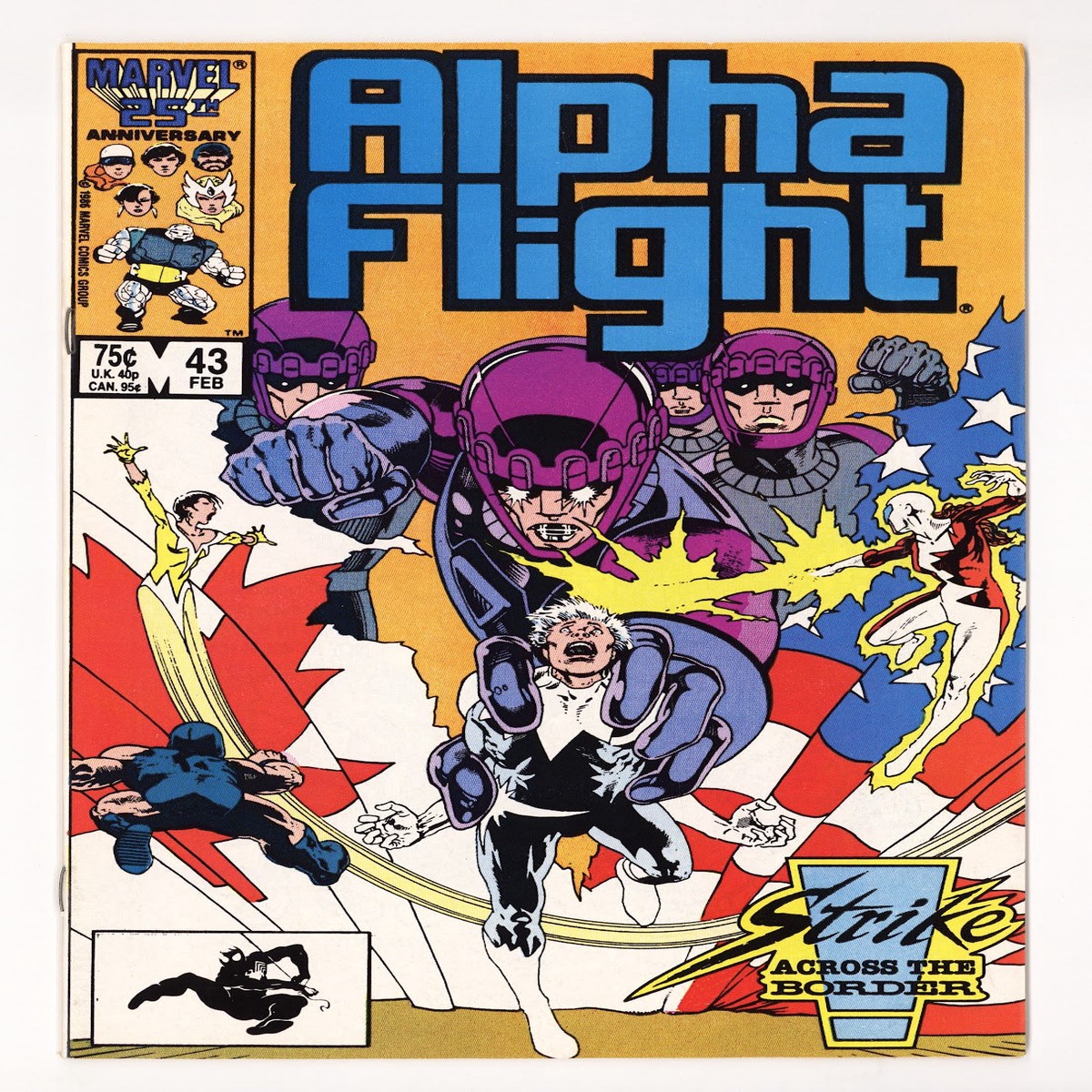Alpha Flight Vol 1 43 High Grade (1987) Direct