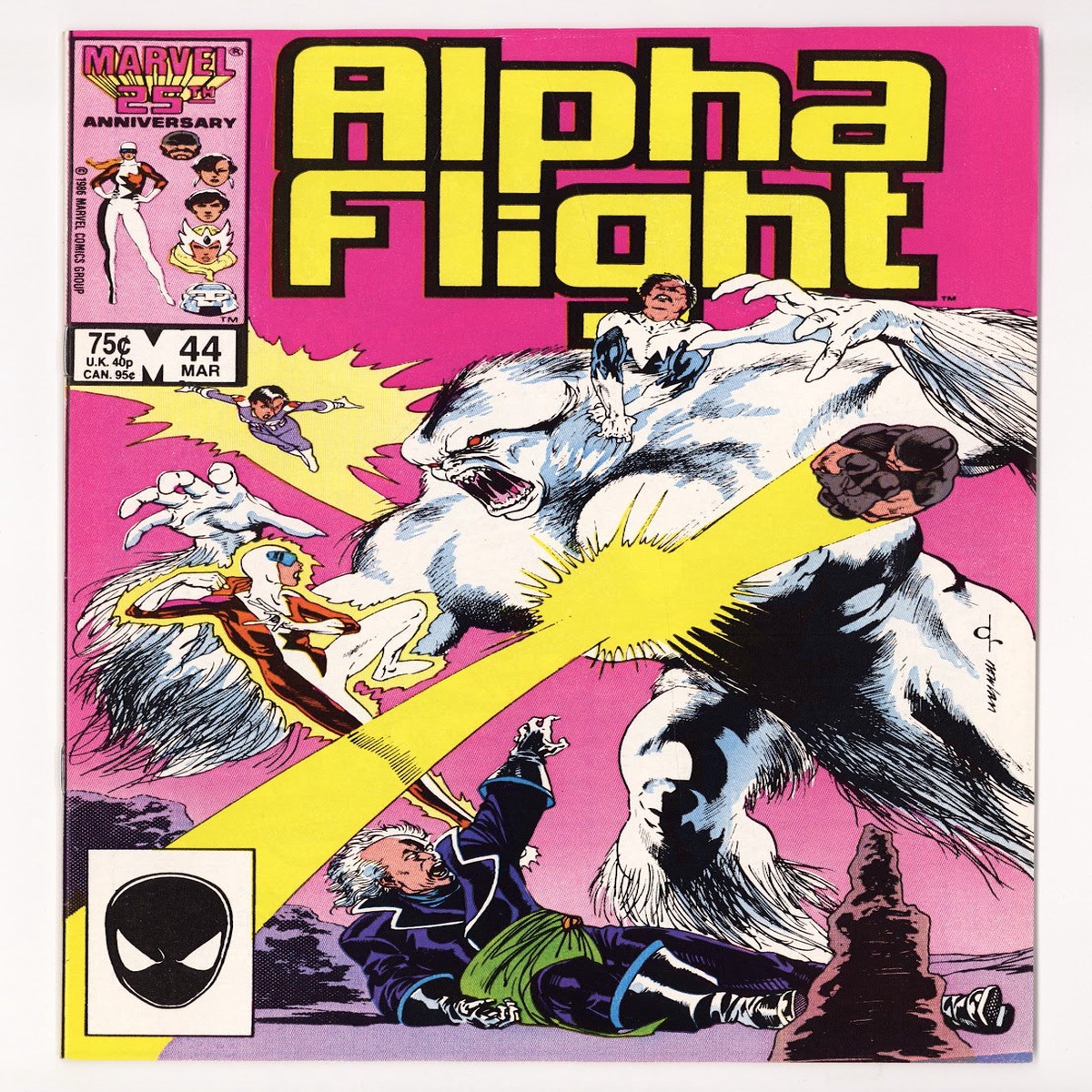 Alpha Flight Vol 1 44 High Grade (1987) Direct