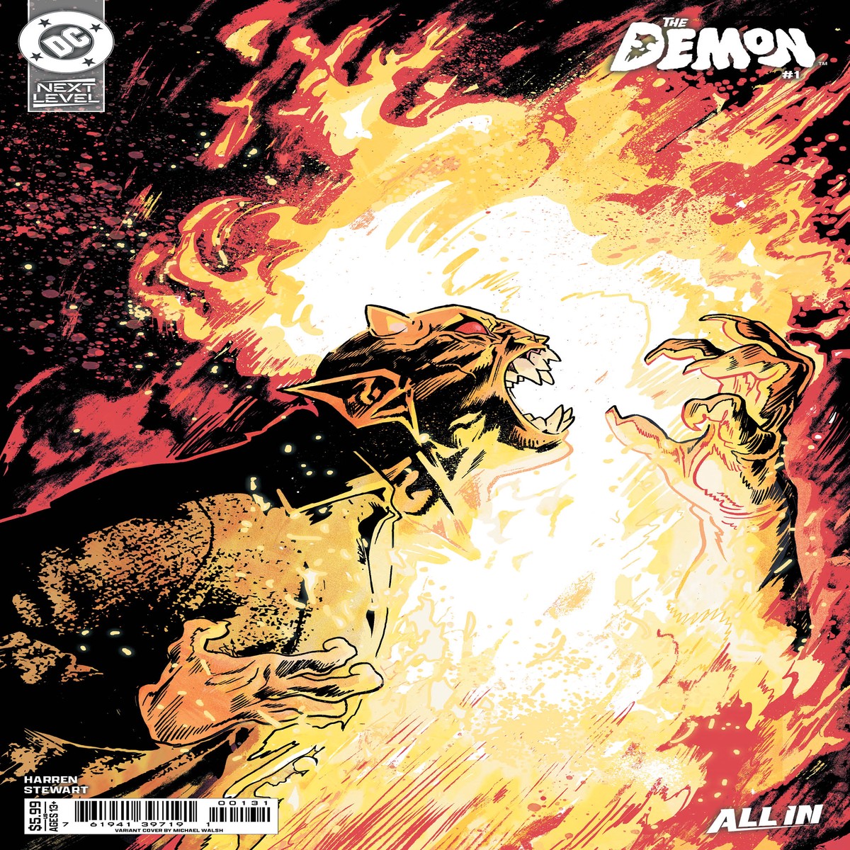 Demon Vol 4 #1 Walsh Variant
