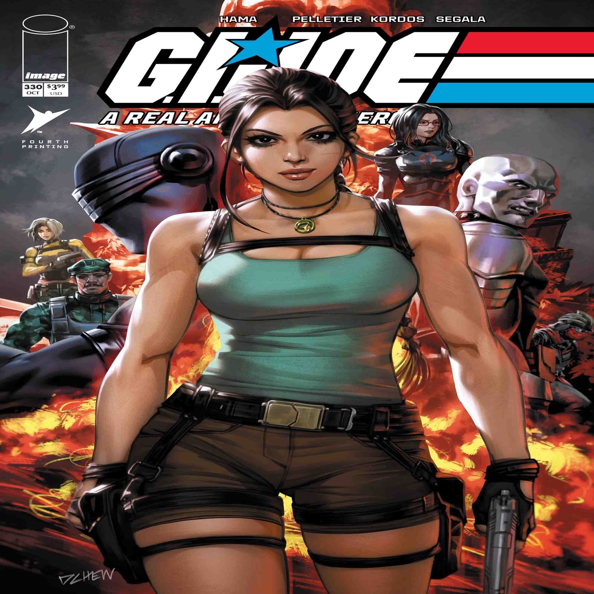 G.i. Joe a Real American Hero #330 4th Print