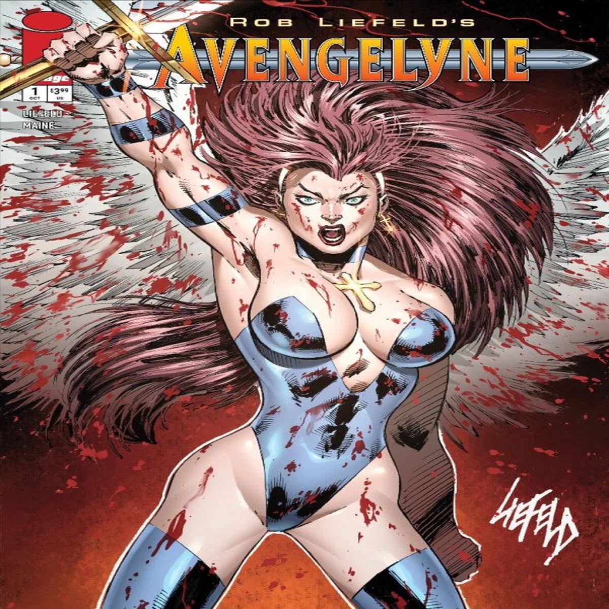 Avengelyne #1 Midnight Variant