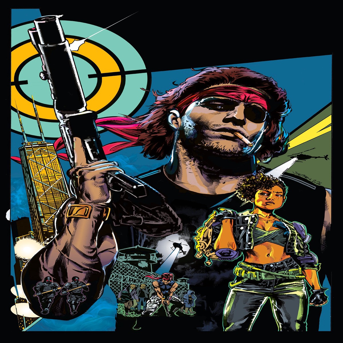 Escape From New York Escape From Chicago #1 VF/NM (9.0) Mooney Virgin Incentive Variant