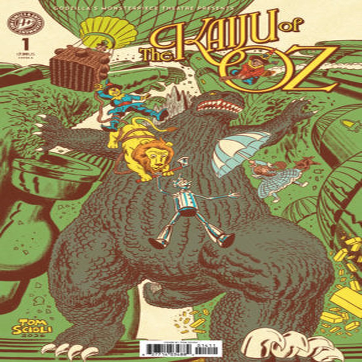 Godzillas Monsterpiece Theatre Presents: The Kaiju of Oz #1 (2026)