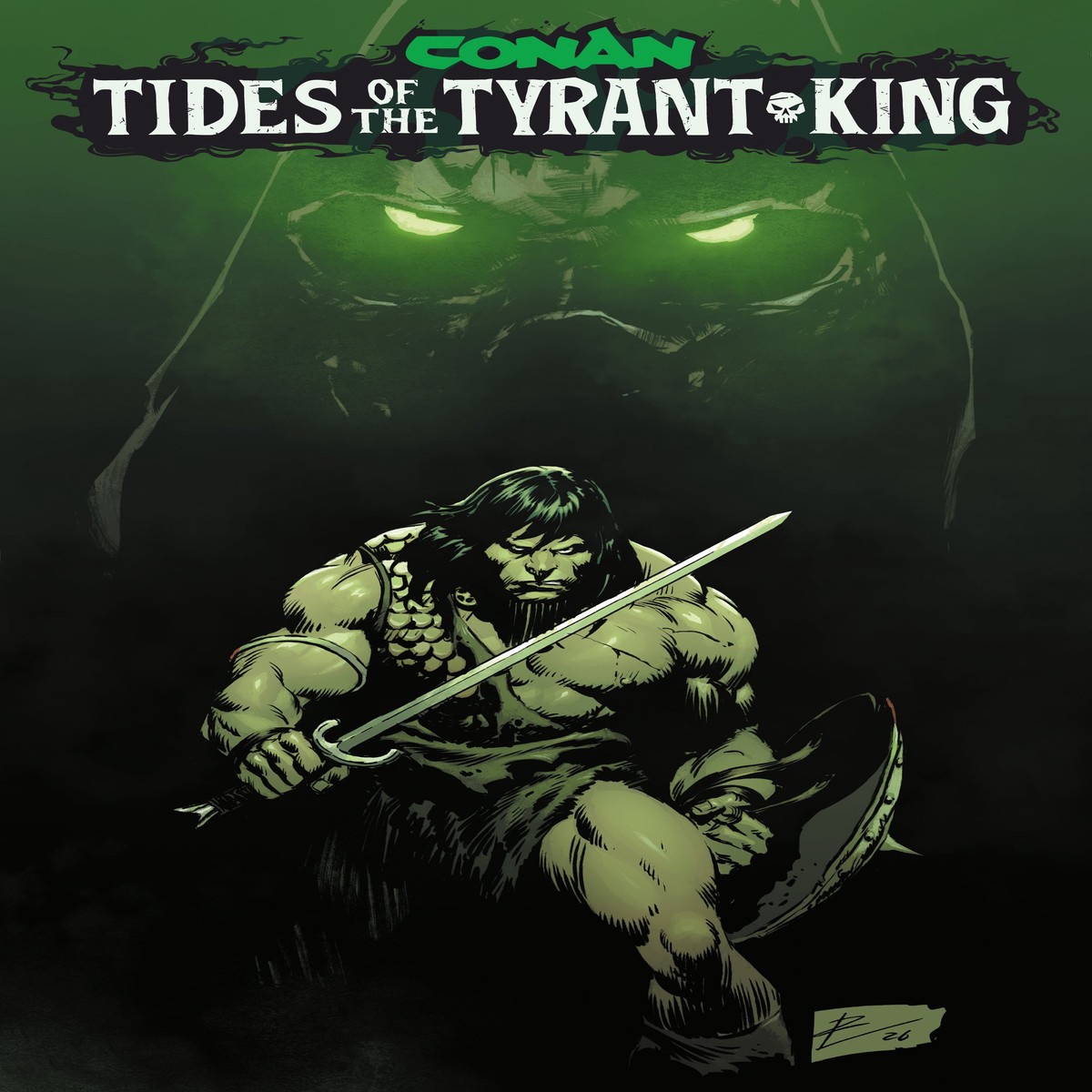 Conan the Barbarian Tides of the Tyrant King #1 Torre Glow in the Dark Glow in the Dark Variant