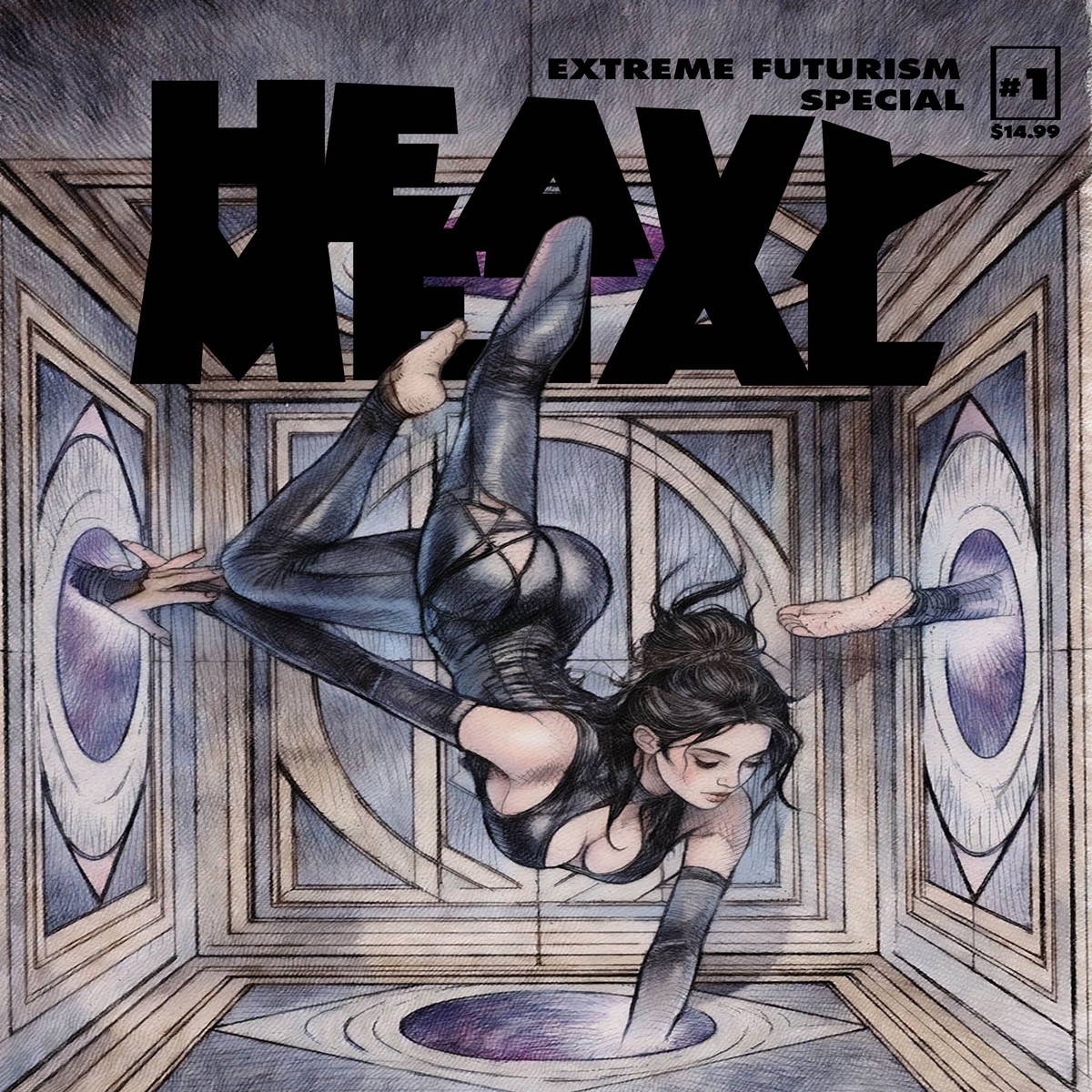 Heavy Metal Magazine Special Extreme Futurism #1 Turini