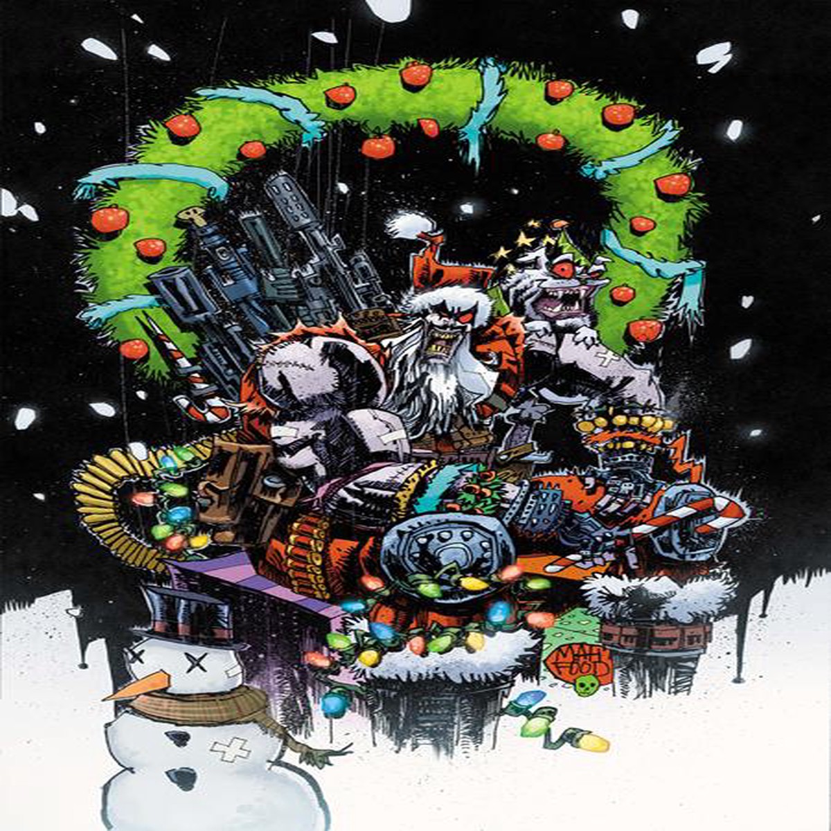 LOBO #10 CVR D JIM MAHFOOD CARD STOCK VAR