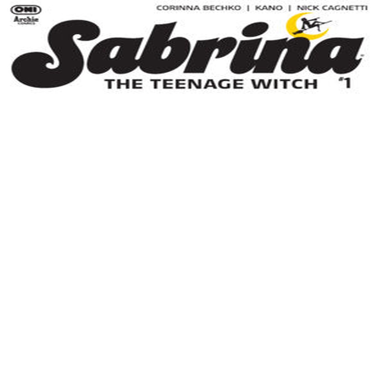 Sabrina the Teenage Witch #1 (2026) Sketch Blank Variant