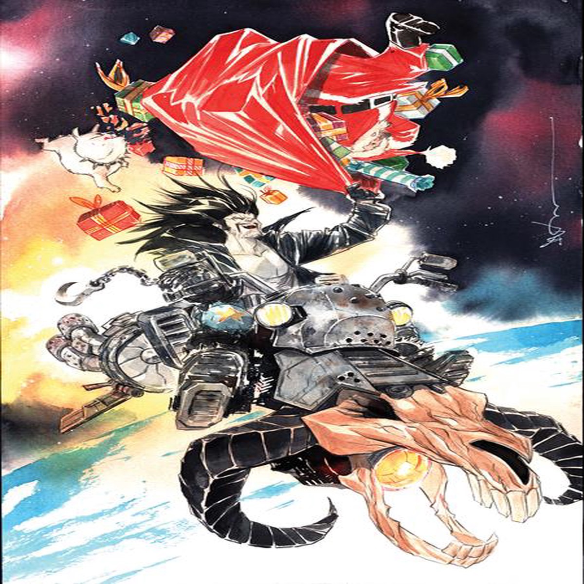 LOBO #10 CVR B DUSTIN NGUYEN CARD STOCK VAR