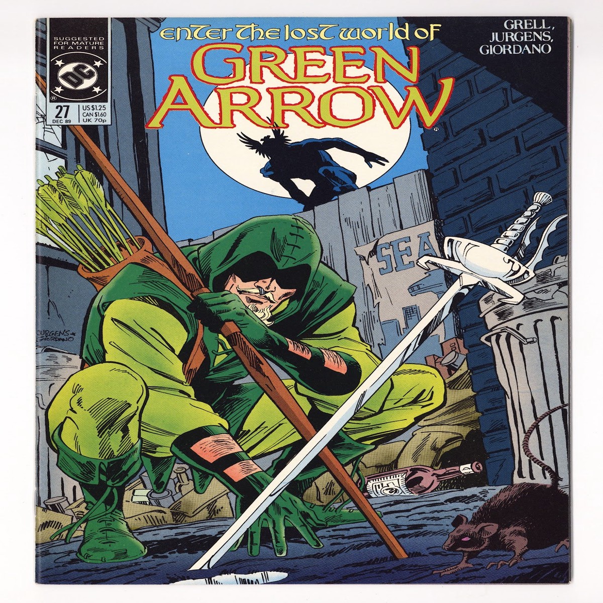 Green Arrow Vol 2 27 Mid Grade (1989)