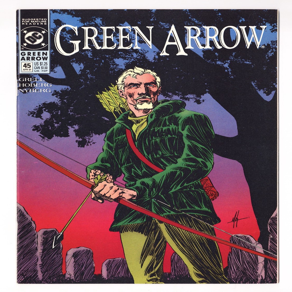 Green Arrow Vol 2 45 Mid Grade (1991)