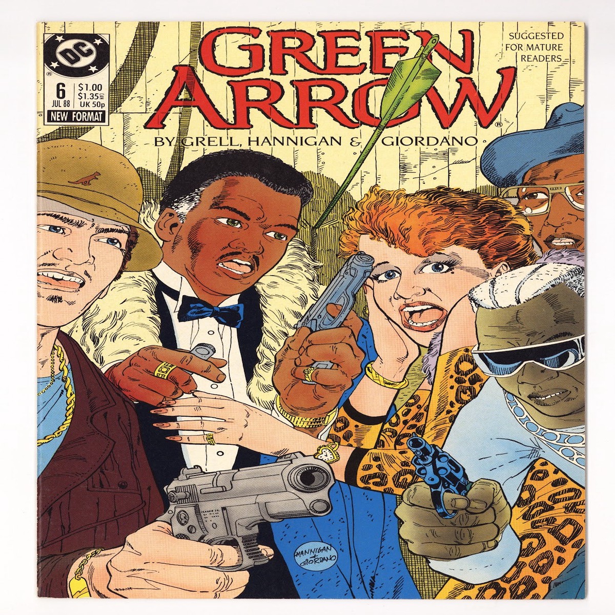 Green Arrow Vol 2 6 High Grade (1988)