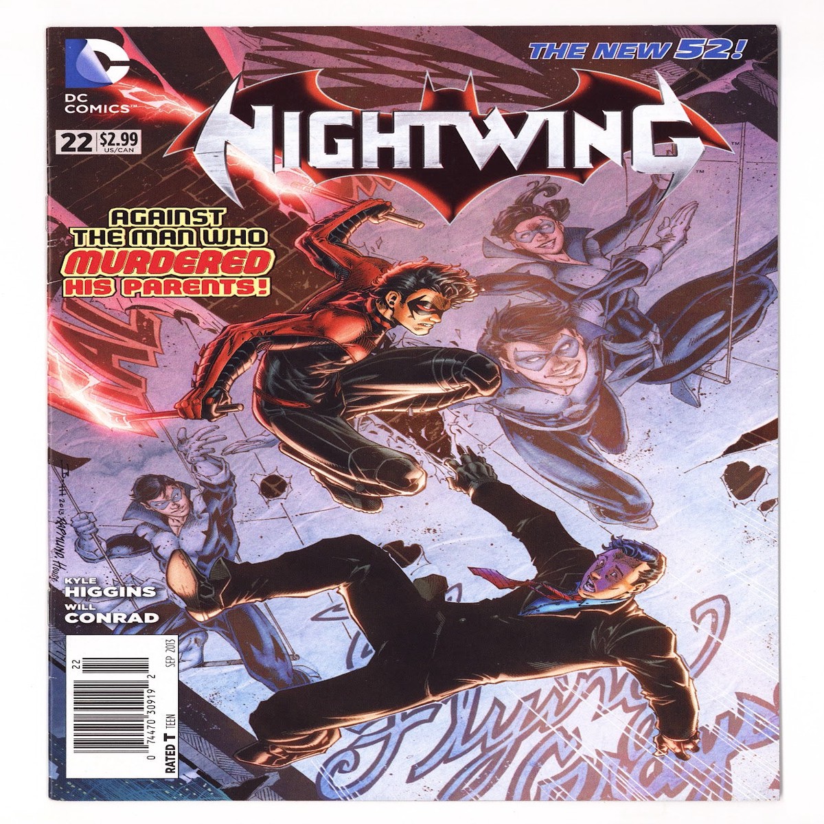 Nightwing Vol 3 22 Mid Grade (2013) Newsstand