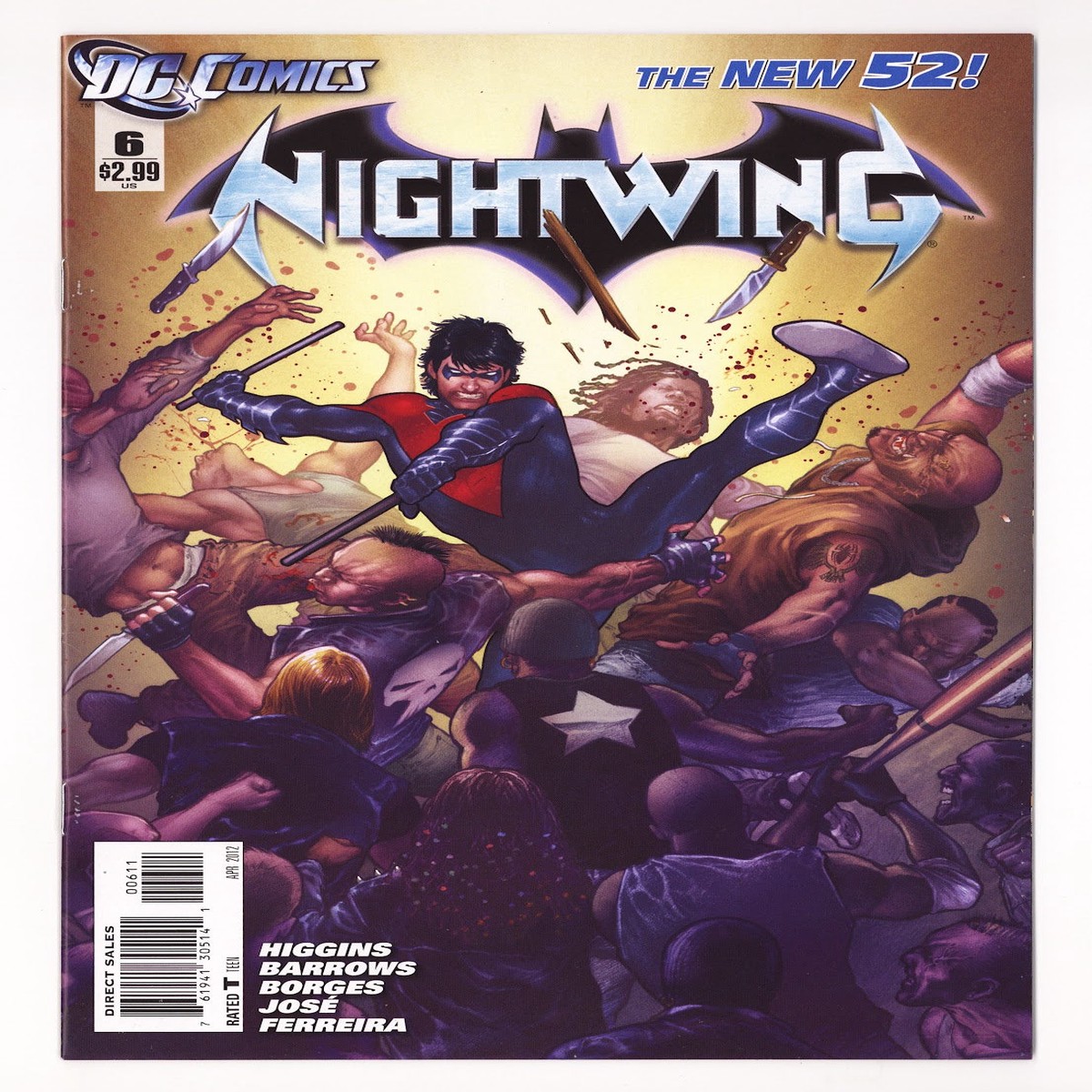 Nightwing Vol 3 6 Mid Grade (2012)