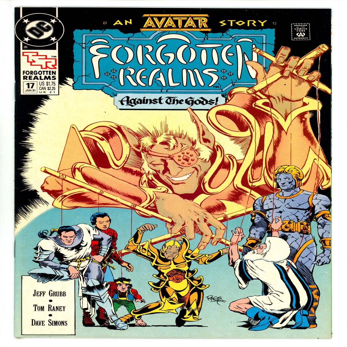 Forgotten Realms Comic Book 17 High Grade (1991)