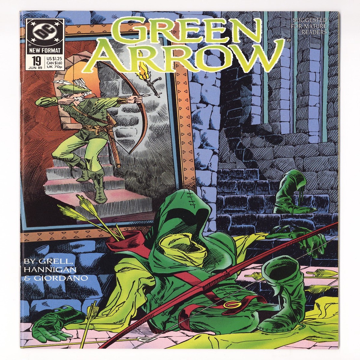 Green Arrow Vol 2 19 High Grade (1989)