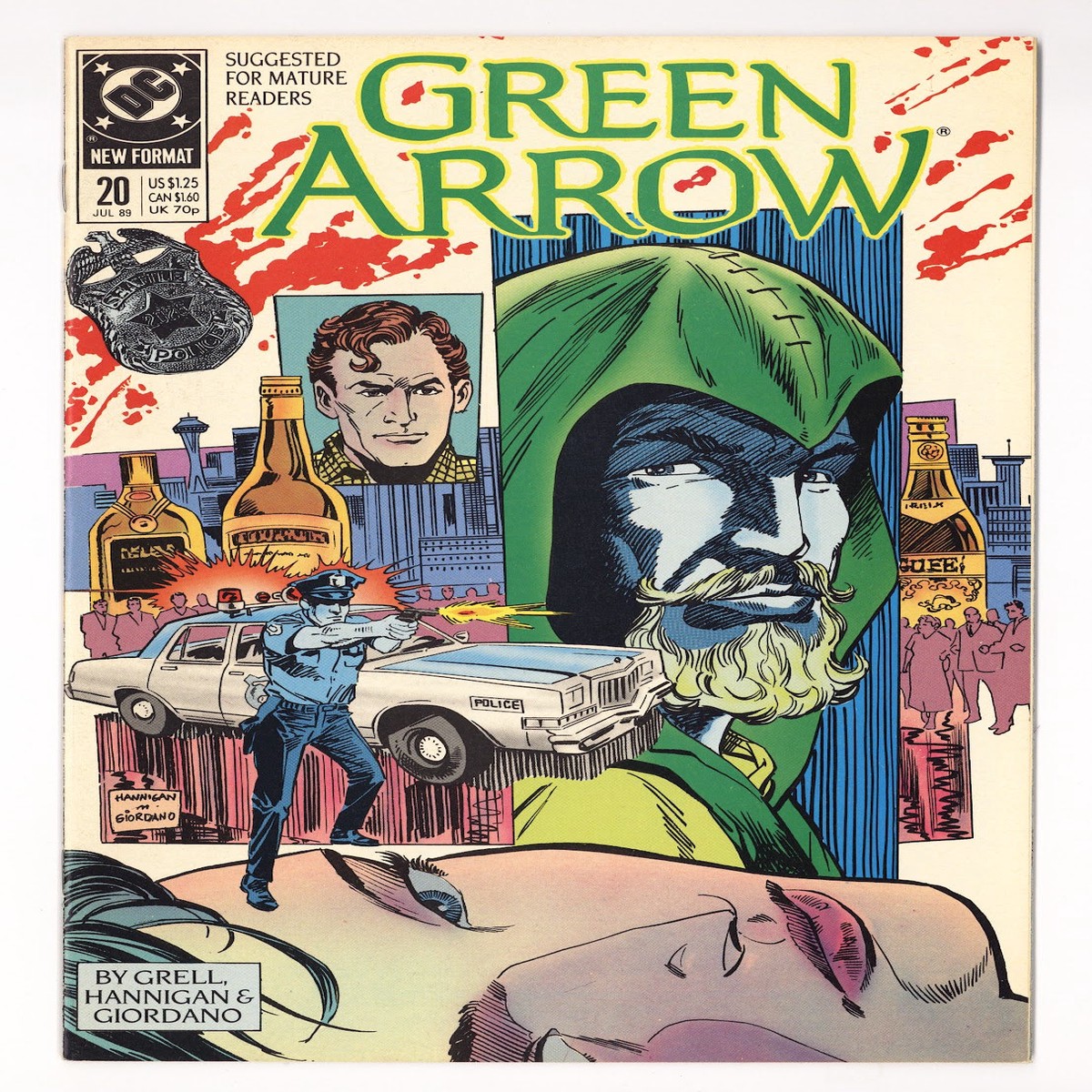 Green Arrow Vol 2 20 Mid Grade (1989)