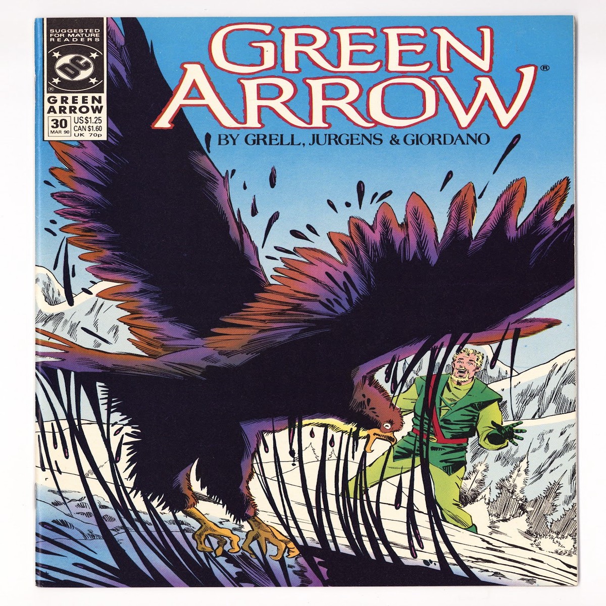 Green Arrow Vol 2 30 High Grade (1990)