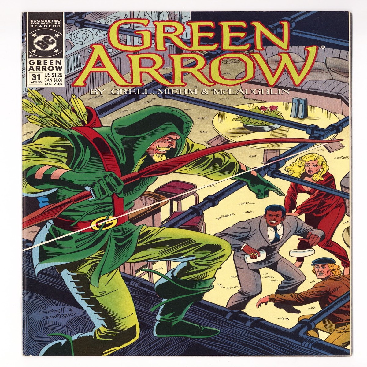 Green Arrow Vol 2 31 High Grade (1990)
