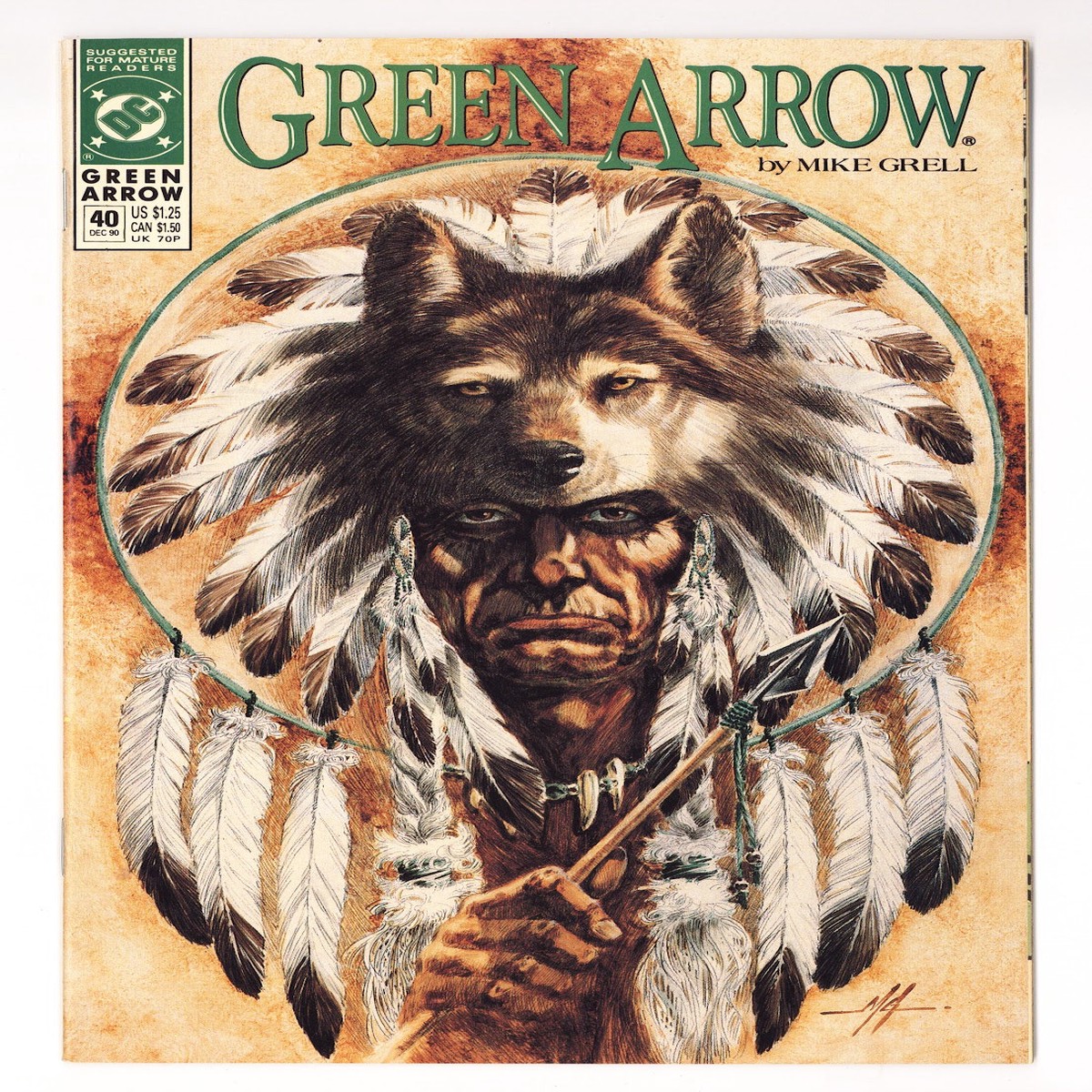 Green Arrow Vol 2 40 High Grade (1990)
