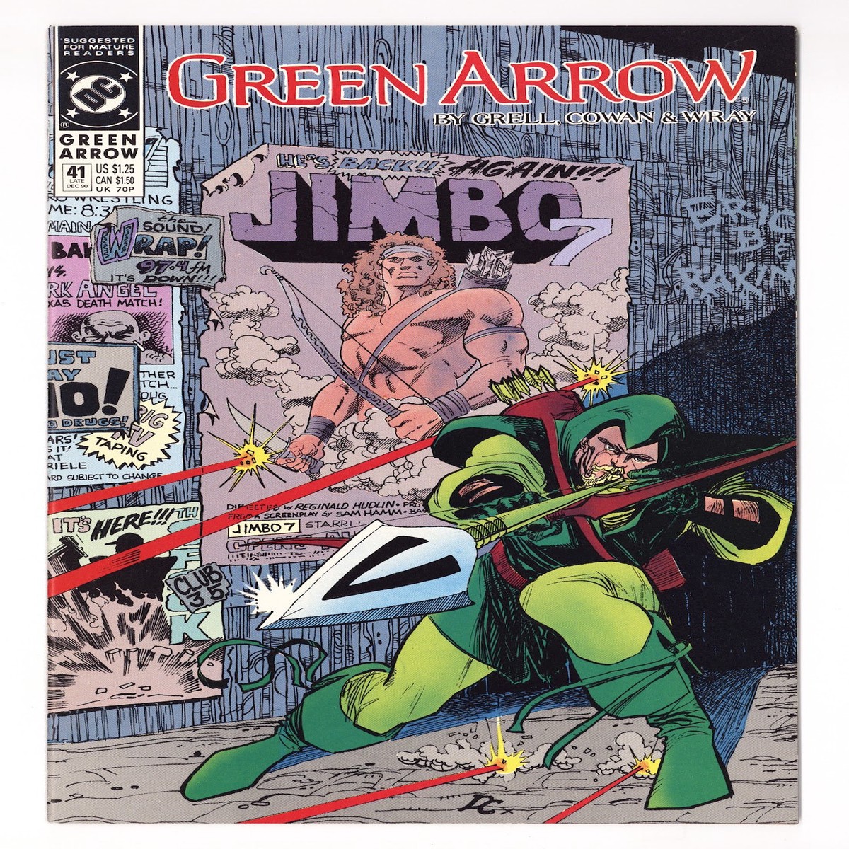 Green Arrow Vol 2 41 High Grade (1990)