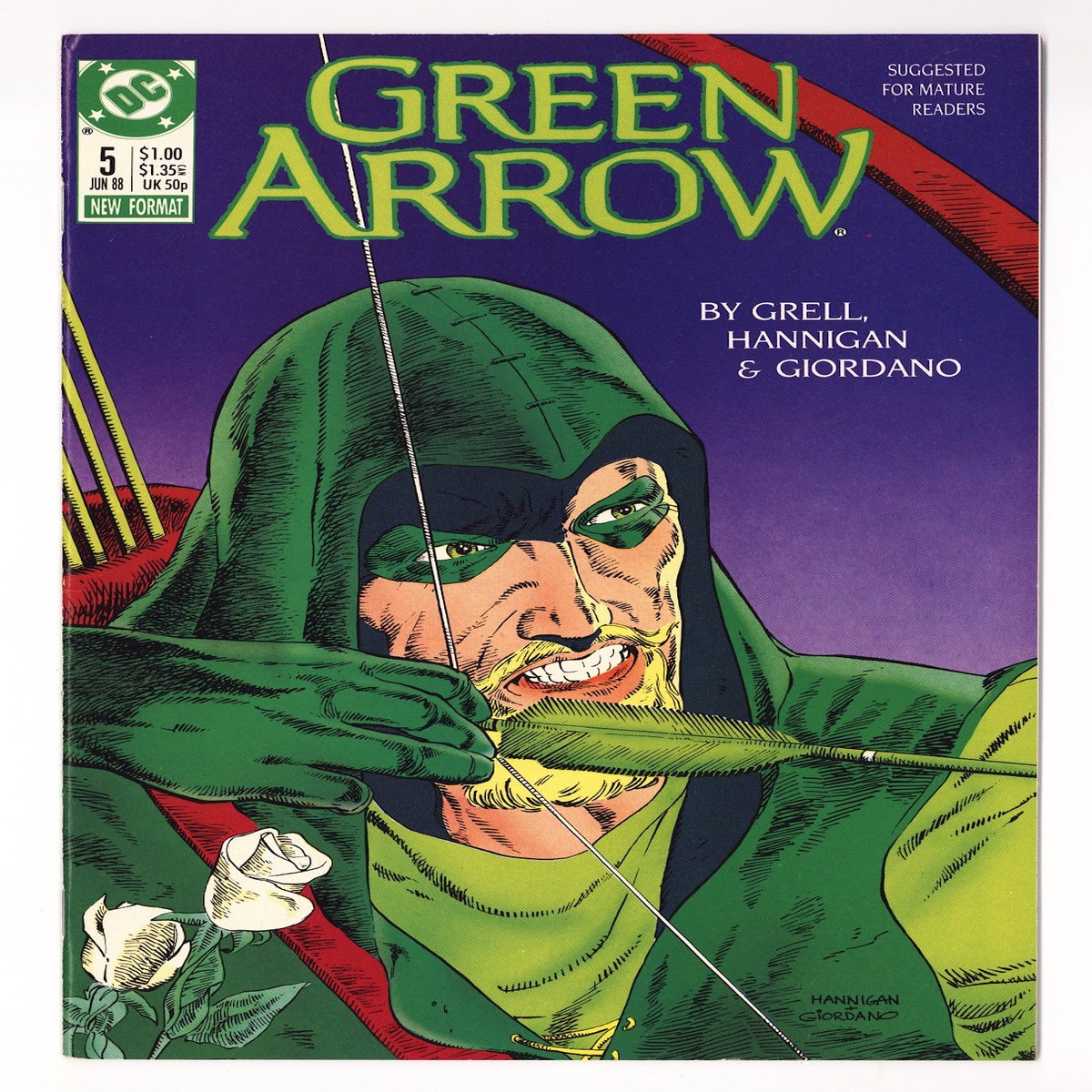 Green Arrow Vol 2 5 Mid Grade (1988)