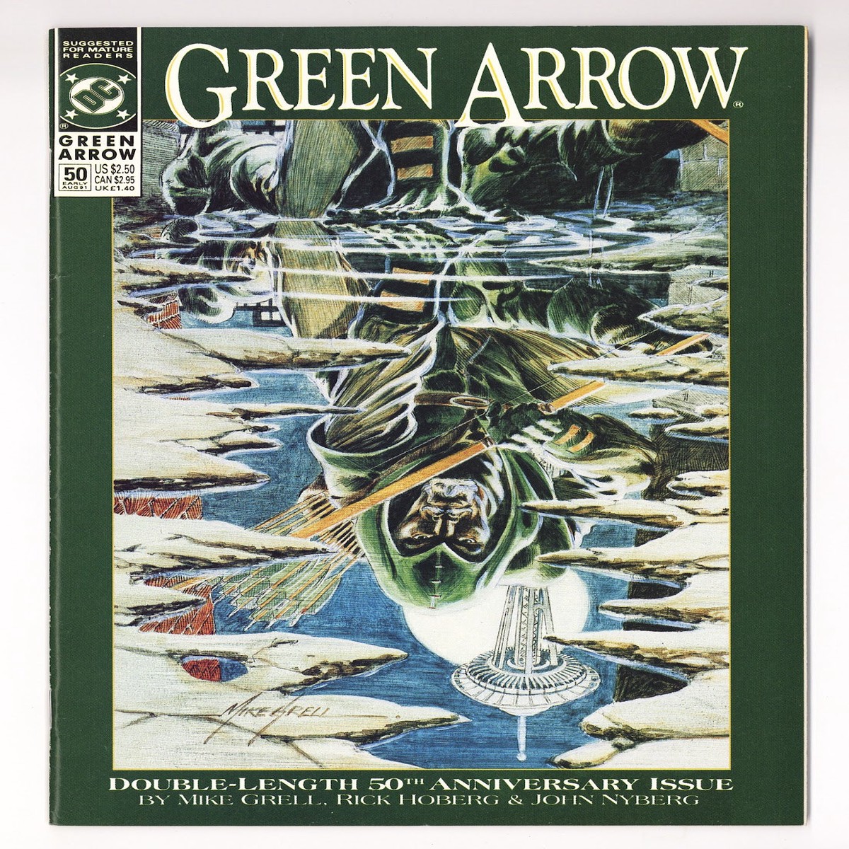 Green Arrow Vol 2 50 Mid Grade (1991)