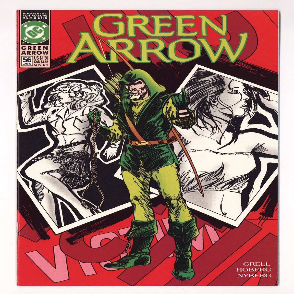 Green Arrow Vol 2 56 High Grade (1992)