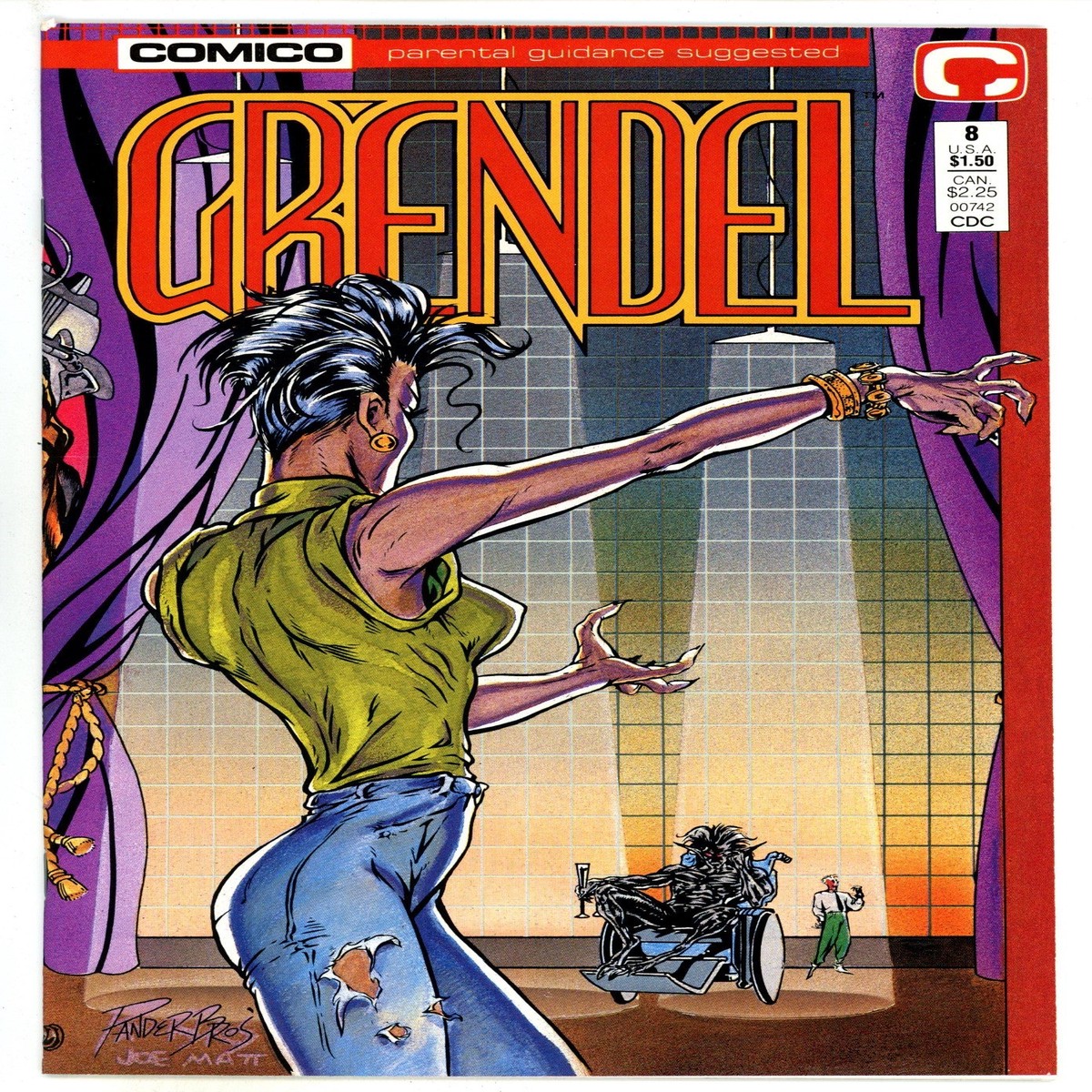 Grendel Vol 2 8 High Grade (1987)