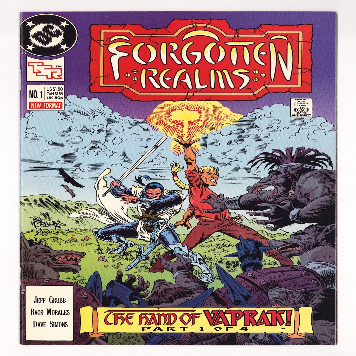 Forgotten Realms Comic Book 1 High Grade (1989)