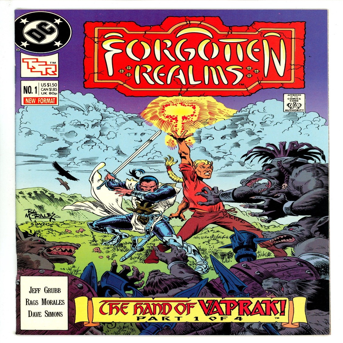 Forgotten Realms Comic Book 1 Mid Grade (1989)