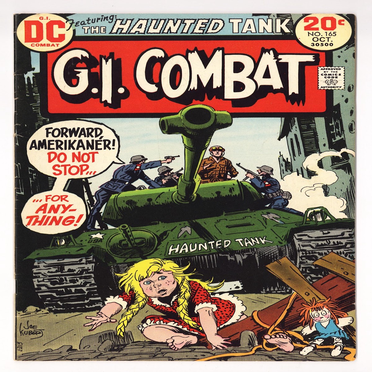 G.I. Combat Vol 1 165 Low Grade (1973)