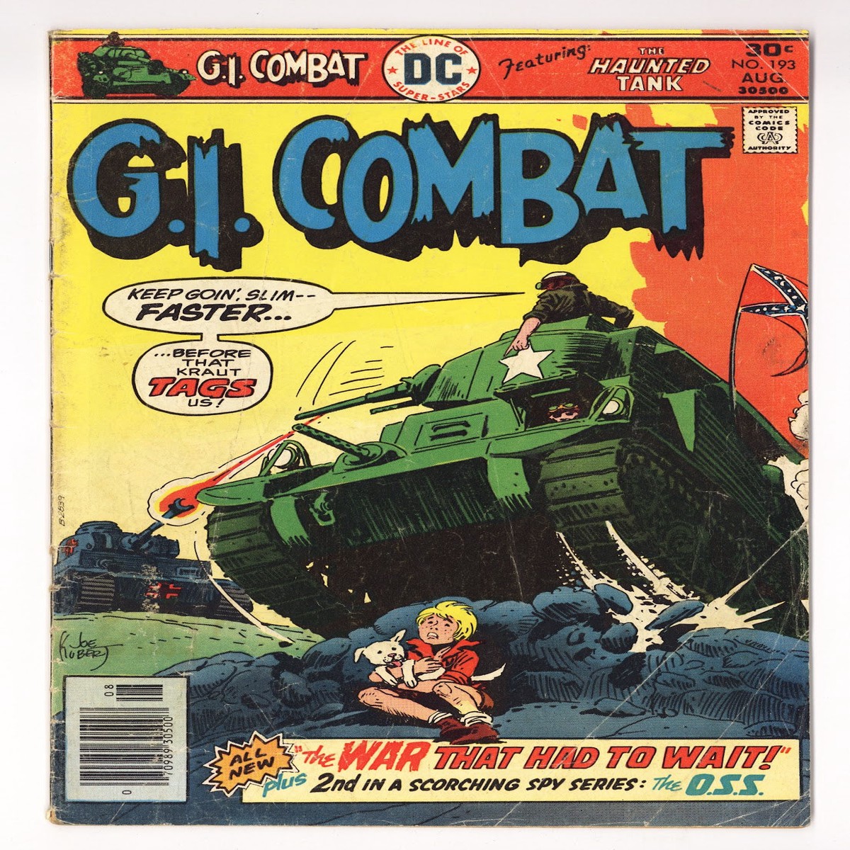 G.I. Combat Vol 1 193 Very Low Grade (1976)