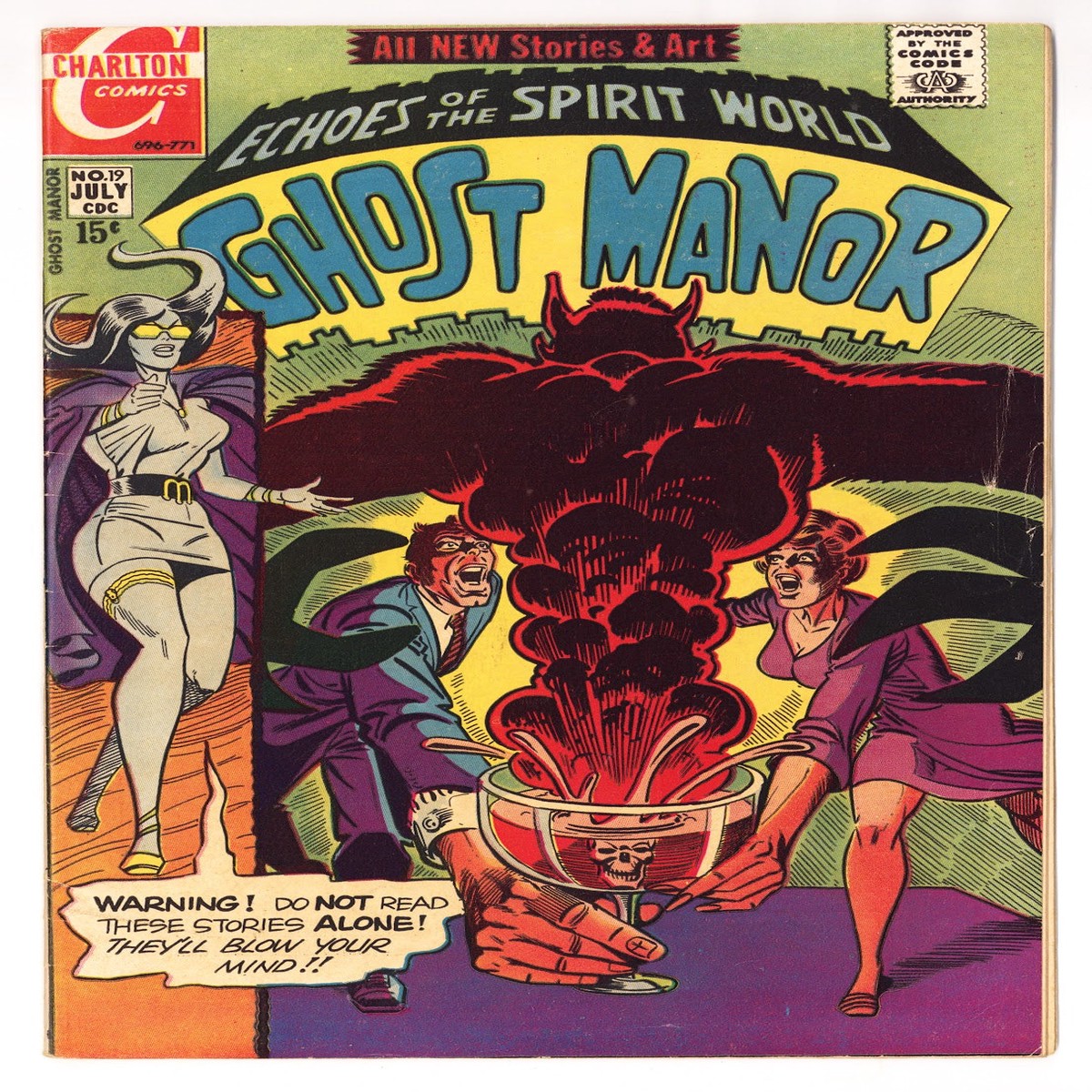 Ghost Manor Vol 1 19 Low Grade (1971)
