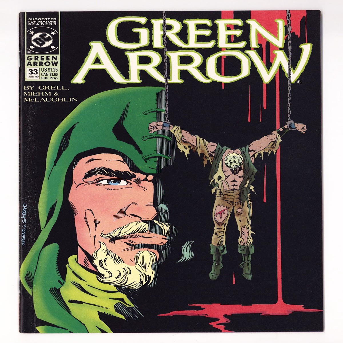 Green Arrow Vol 2 33 Mid Grade (1990)