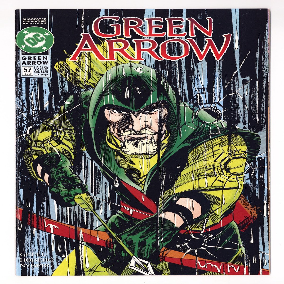 Green Arrow Vol 2 57 High Grade (1992)